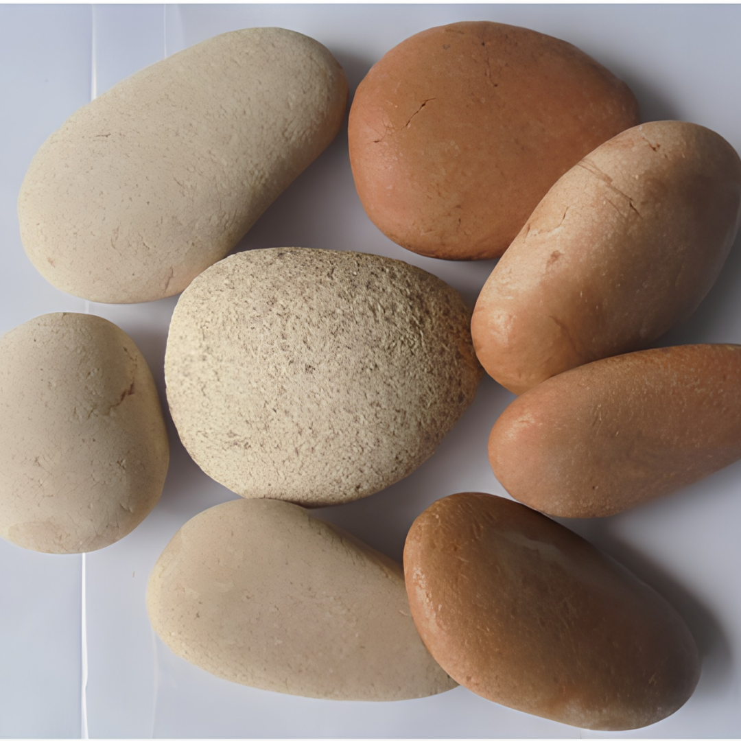 PINK Polished Tumbled Garden Pebbles