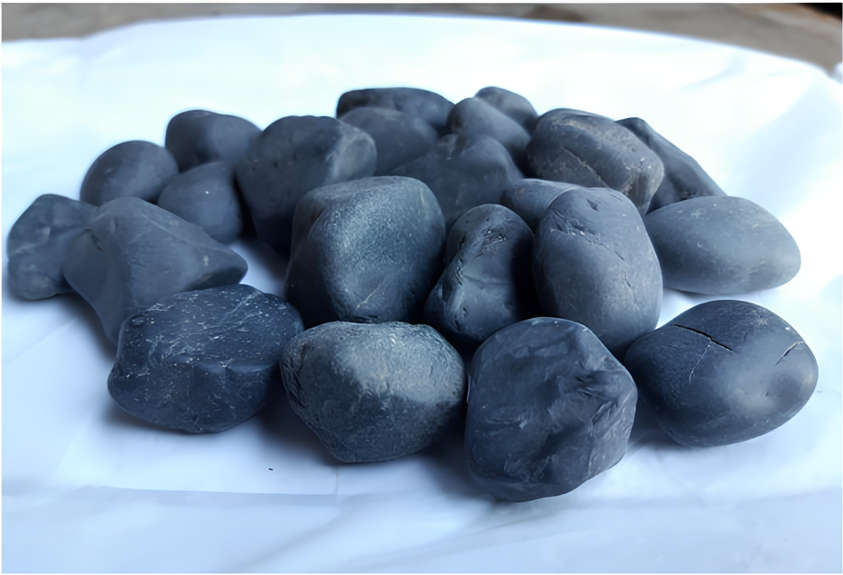 STAR BLACK Polished Tumbled Garden Pebble