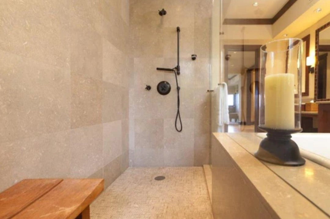 Seagrass Limestone mosaic Hawaii Stone Imports
