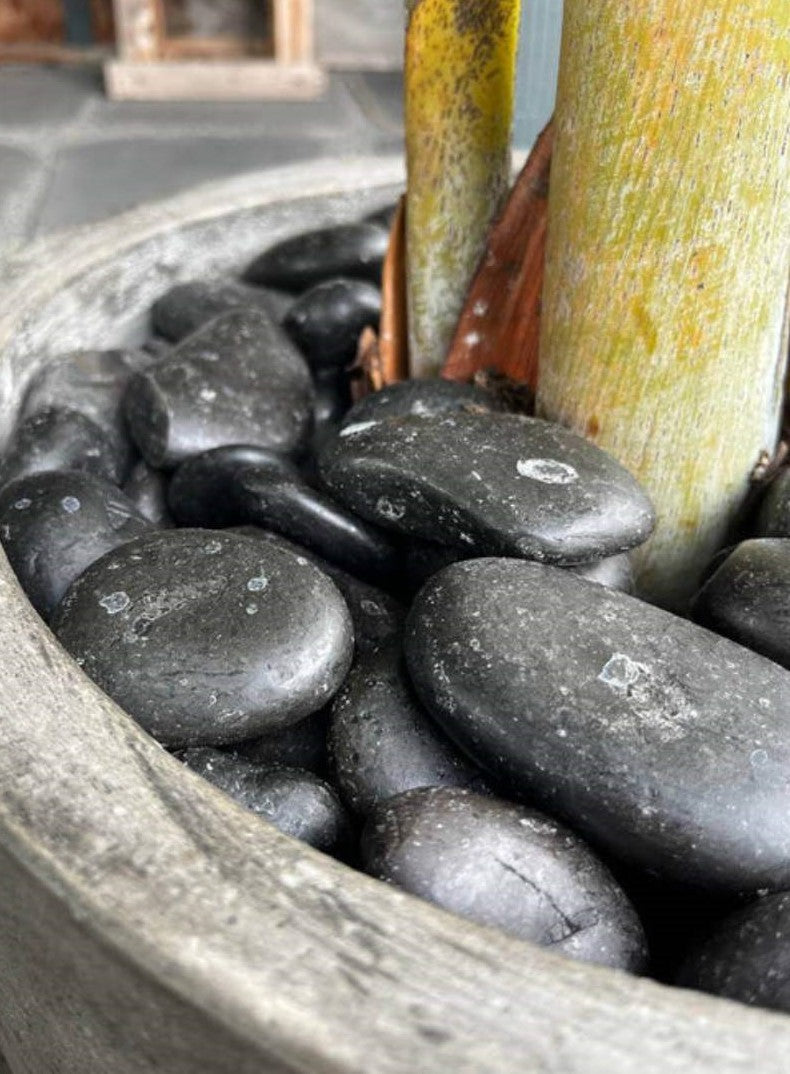 Black Sand Garden Pebble Hawaii Stone Imports