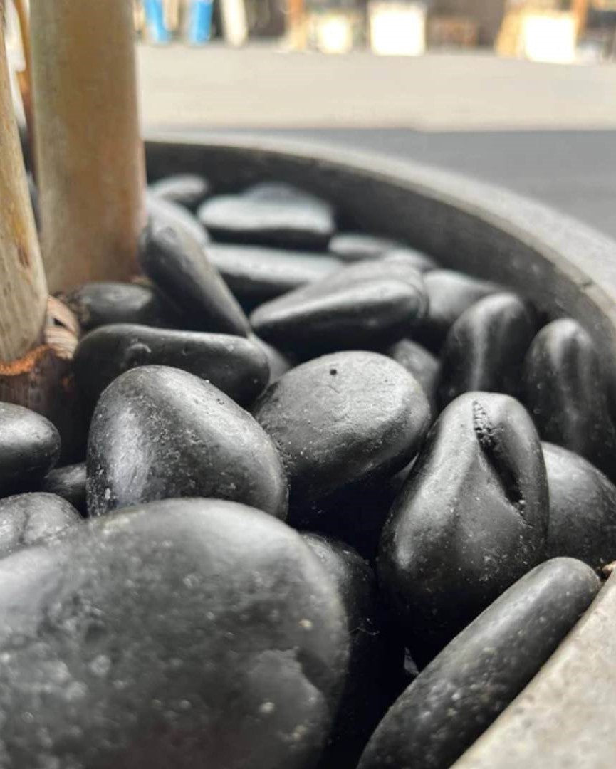 Black Sand Garden Pebble Hawaii Stone Imports