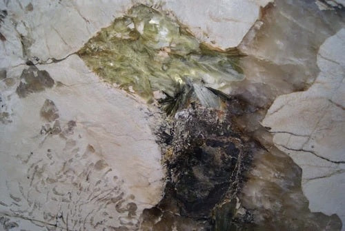 Black Crystal Granite Slab Hawaii Stone Imports