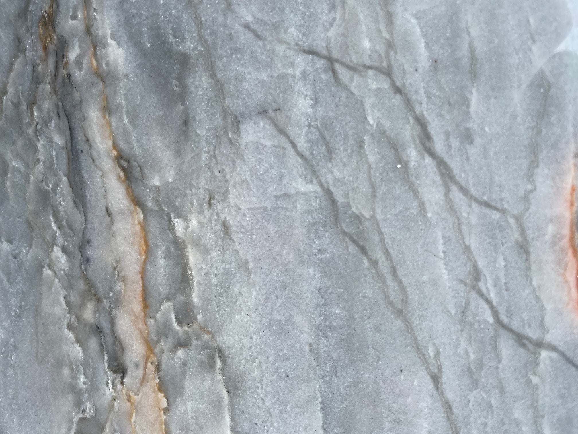Platinus Silver Quartzite Slab Hawaii Stone Imports