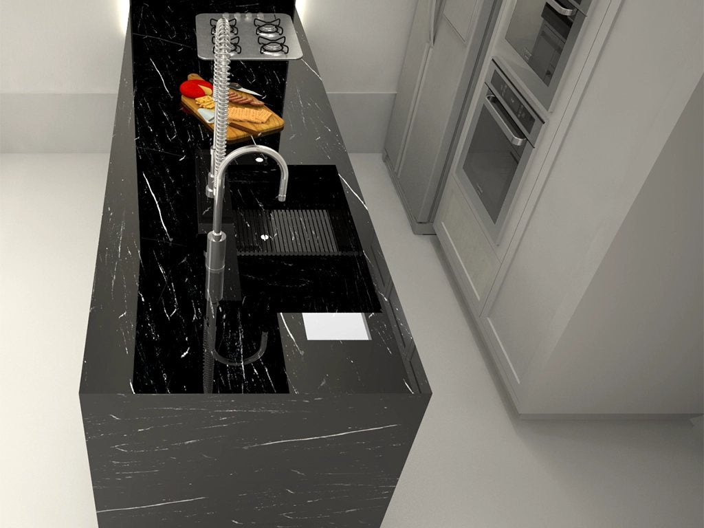 Via Lactea Granite Slab Hawaii Stone Imports