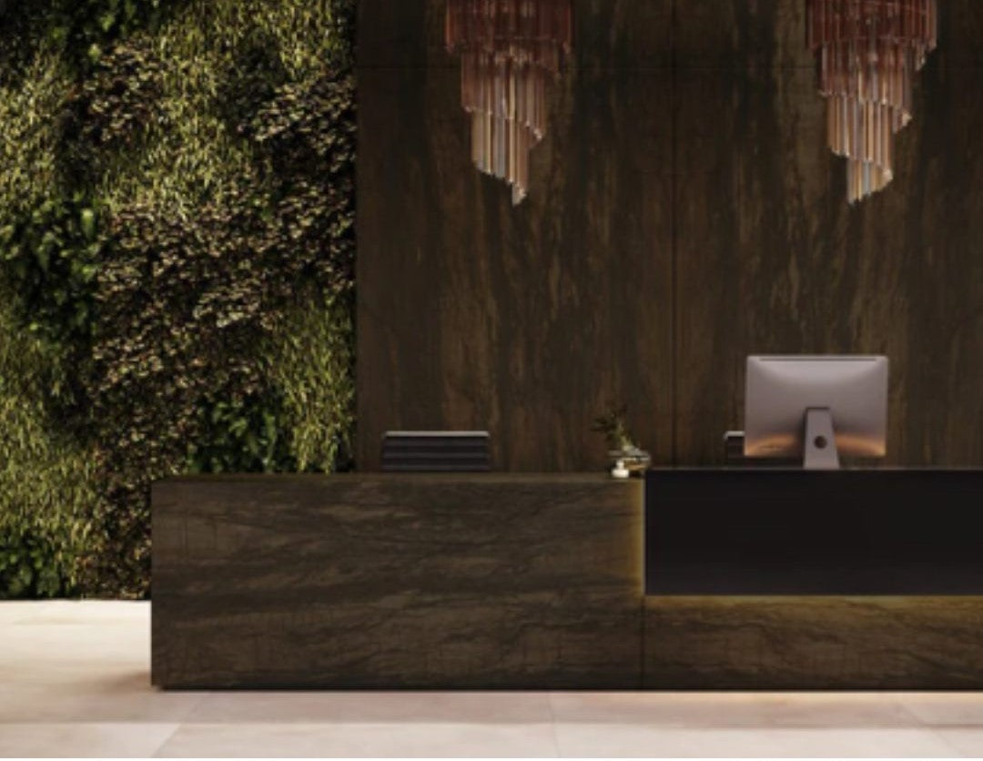 Sandalus Quartzite Slab Hawaii Stone Imports