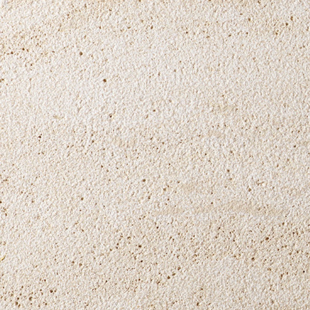 BIANCO DEI Travertine Bush-Hammered Slab