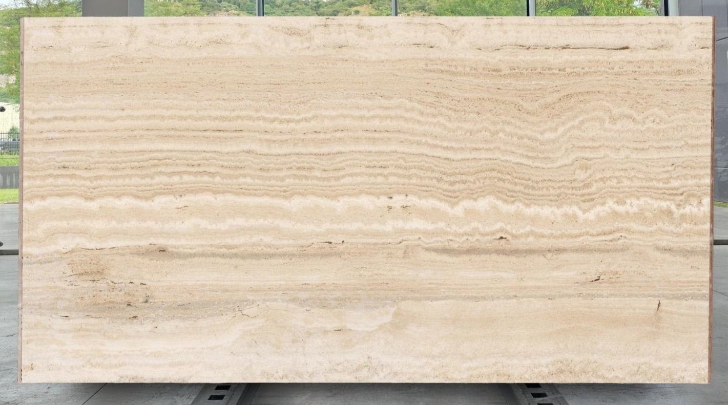 ALABASTRINO Travertine Honed-Filled Slab