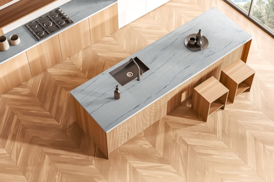 Macaubas Phantasy Quartzite Slab Hawaii Stone Imports