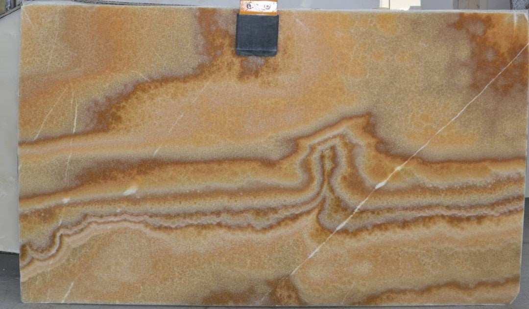Honey Classic Onyx Slab Hawaii Stone Imports