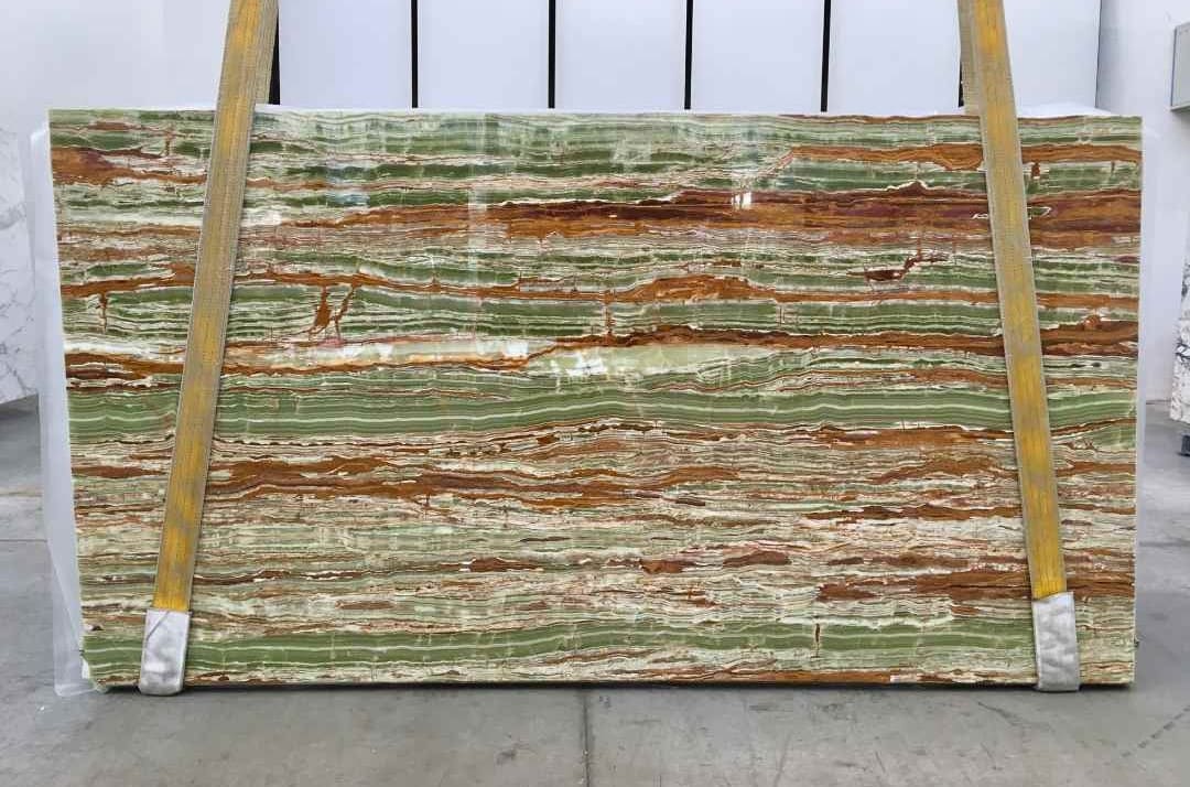 Smeraldo VC Onyx Slab Hawaii Stone Imports