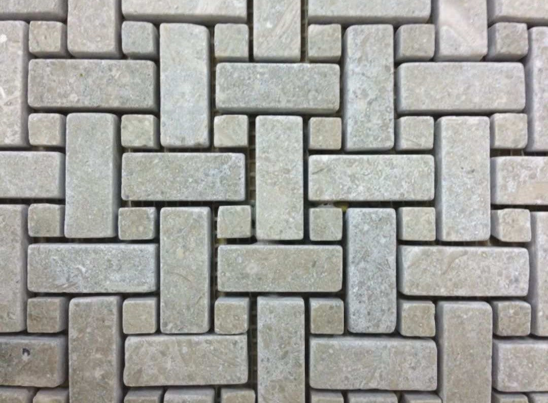 Seagrass Limestone mosaic Hawaii Stone Imports