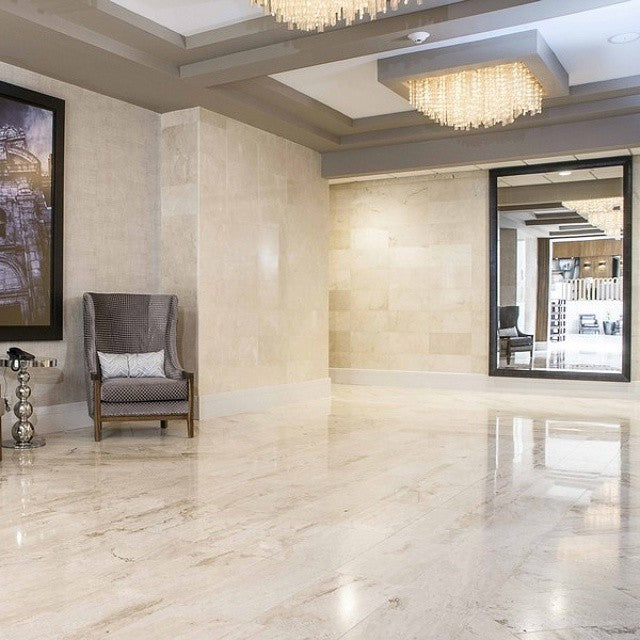 LIGHT TRAVERTINE Polished Tile