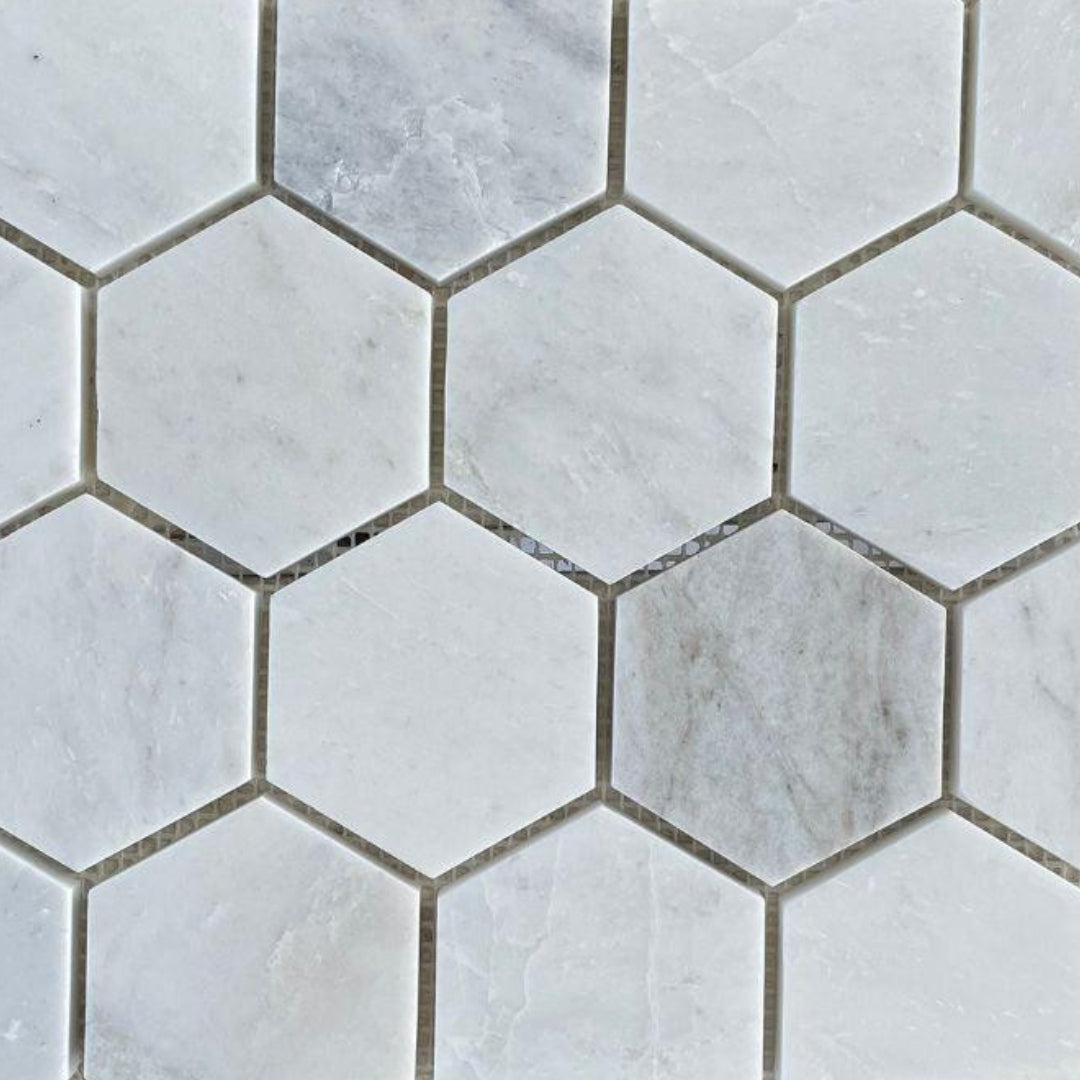 CARLS WHITE Hexagon Mosaic - Havai'iano