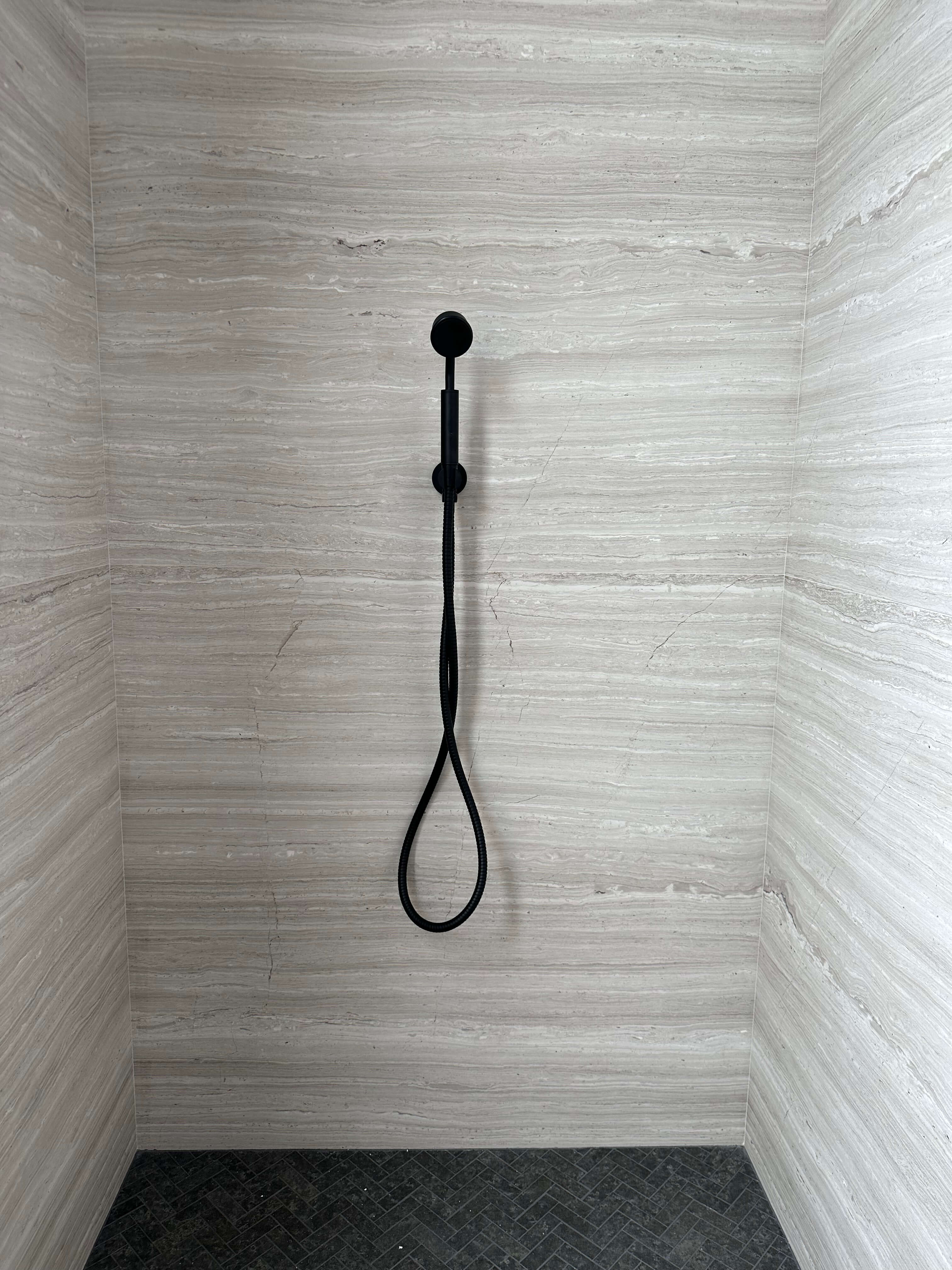 Solid Lava Grey Basalt Mosaic Hawaii Stone Imports