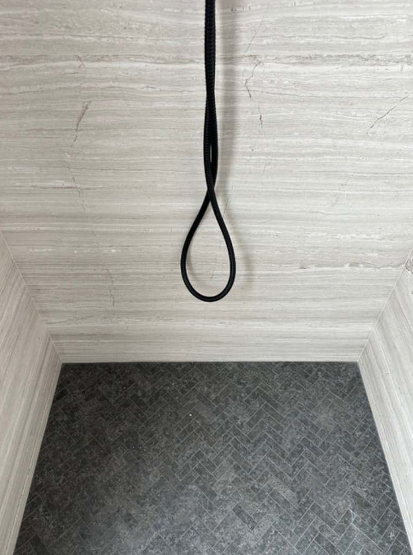 Teakwood Light Marble Slab Hawaii Stone Imports
