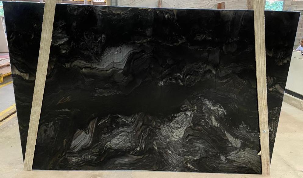 BLACK PHANTUS Quartzite Leather Slab