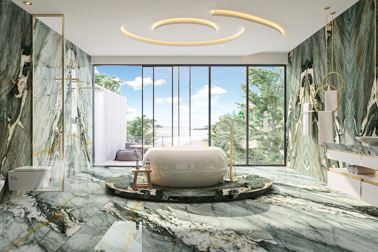 DEL MARE Quartzite Polished Slab