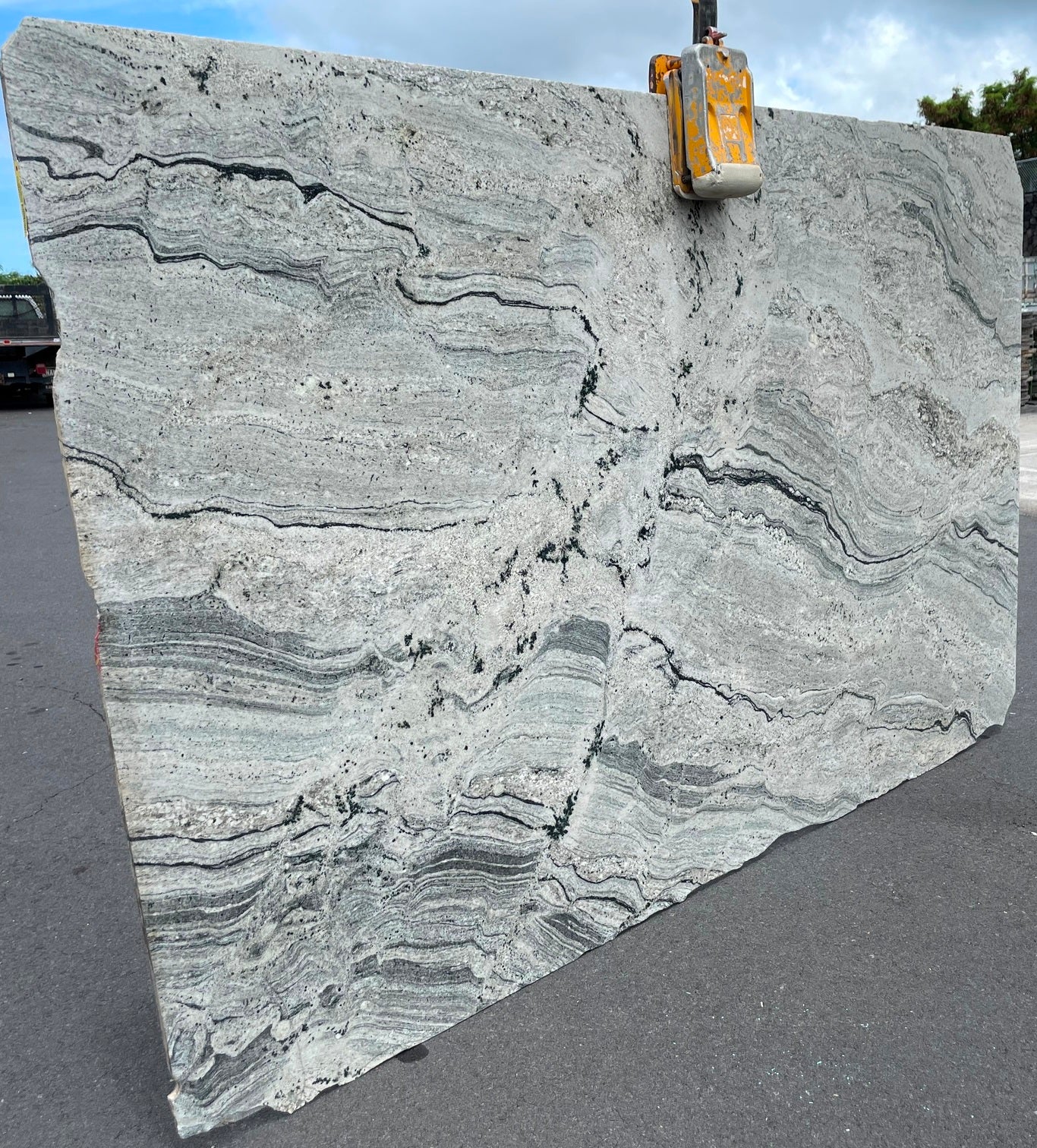 Jazzy Granite Slab Hawaii Stone Imports