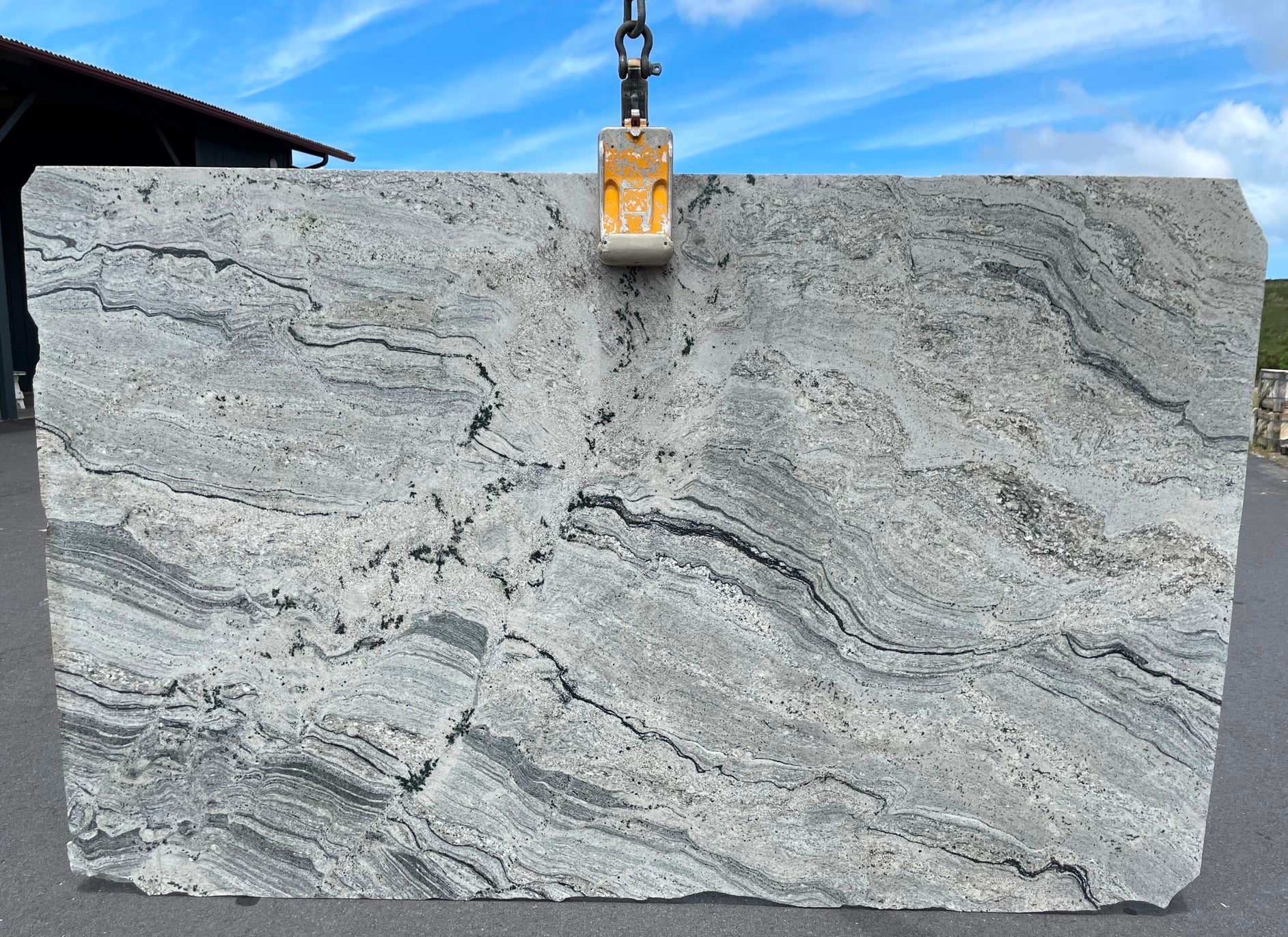 Jazzy Granite Slab Hawaii Stone Imports