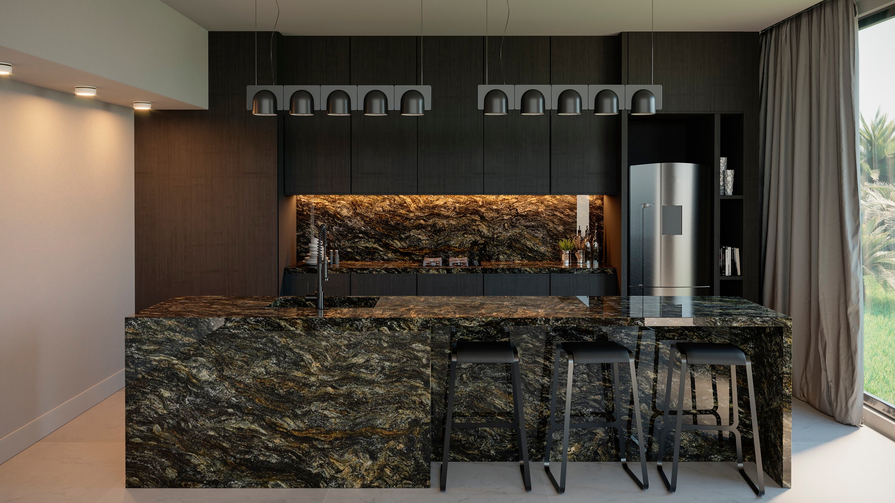 KOZMUS Granite Polished Slab