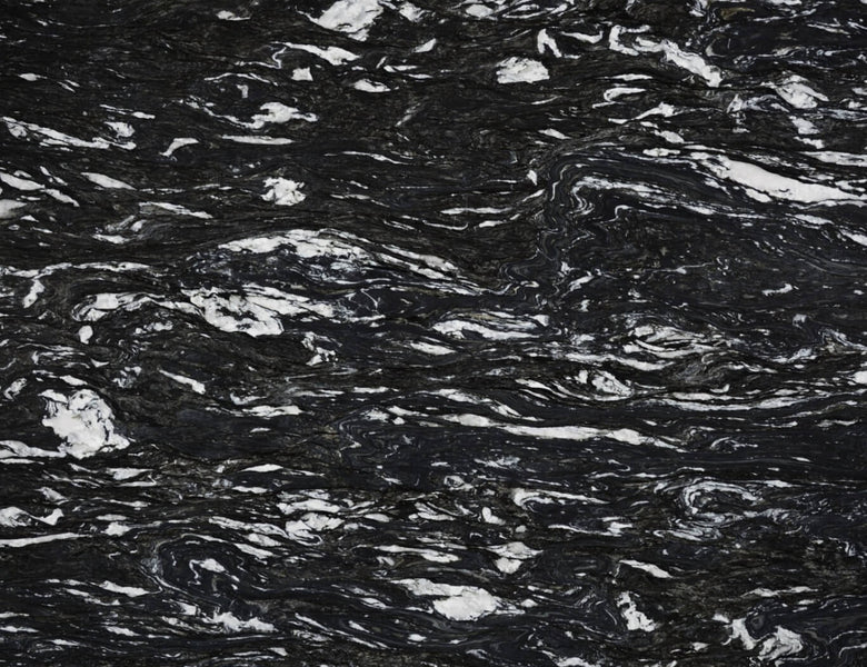 MANDALA BLACK Marble Polished Slab