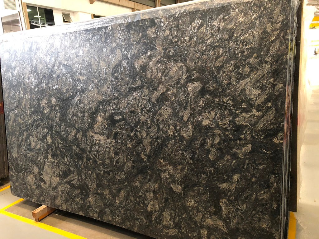 Metallic Preto Granite Slab Hawaii Stone Imports