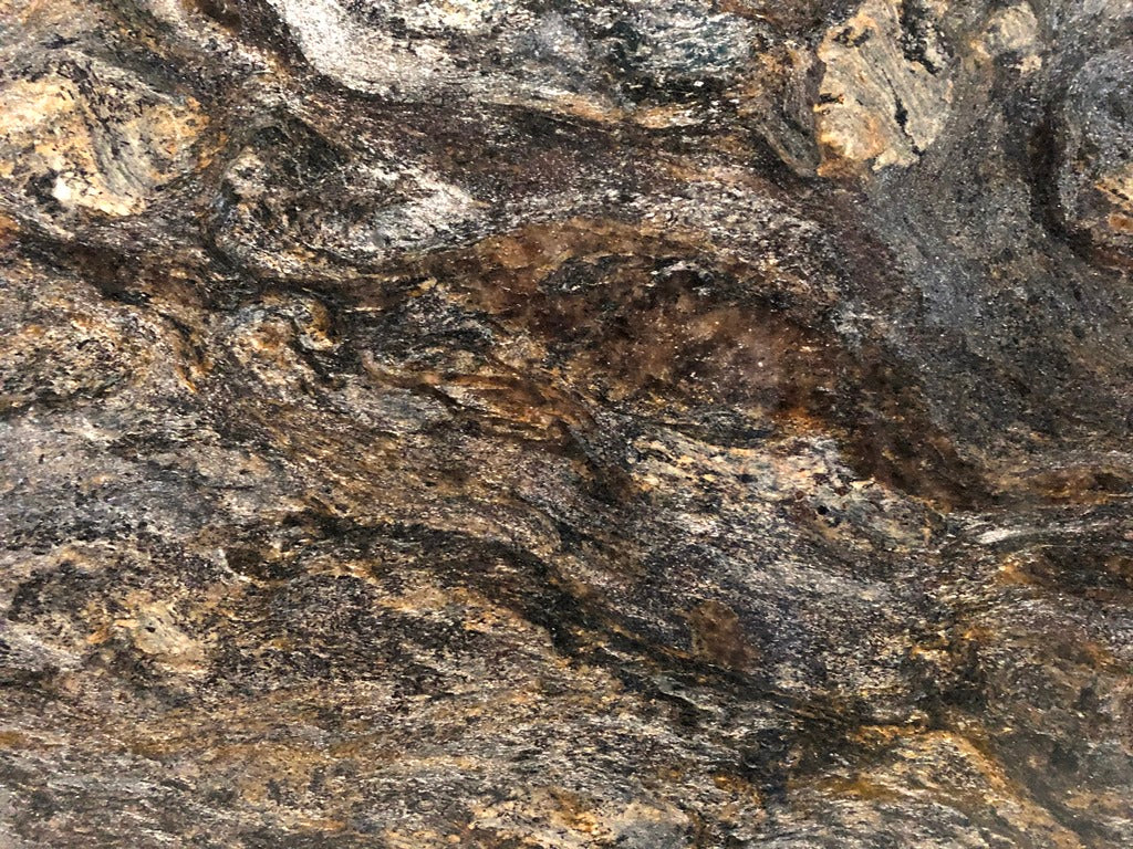Metallic Preto Granite Slab Hawaii Stone Imports