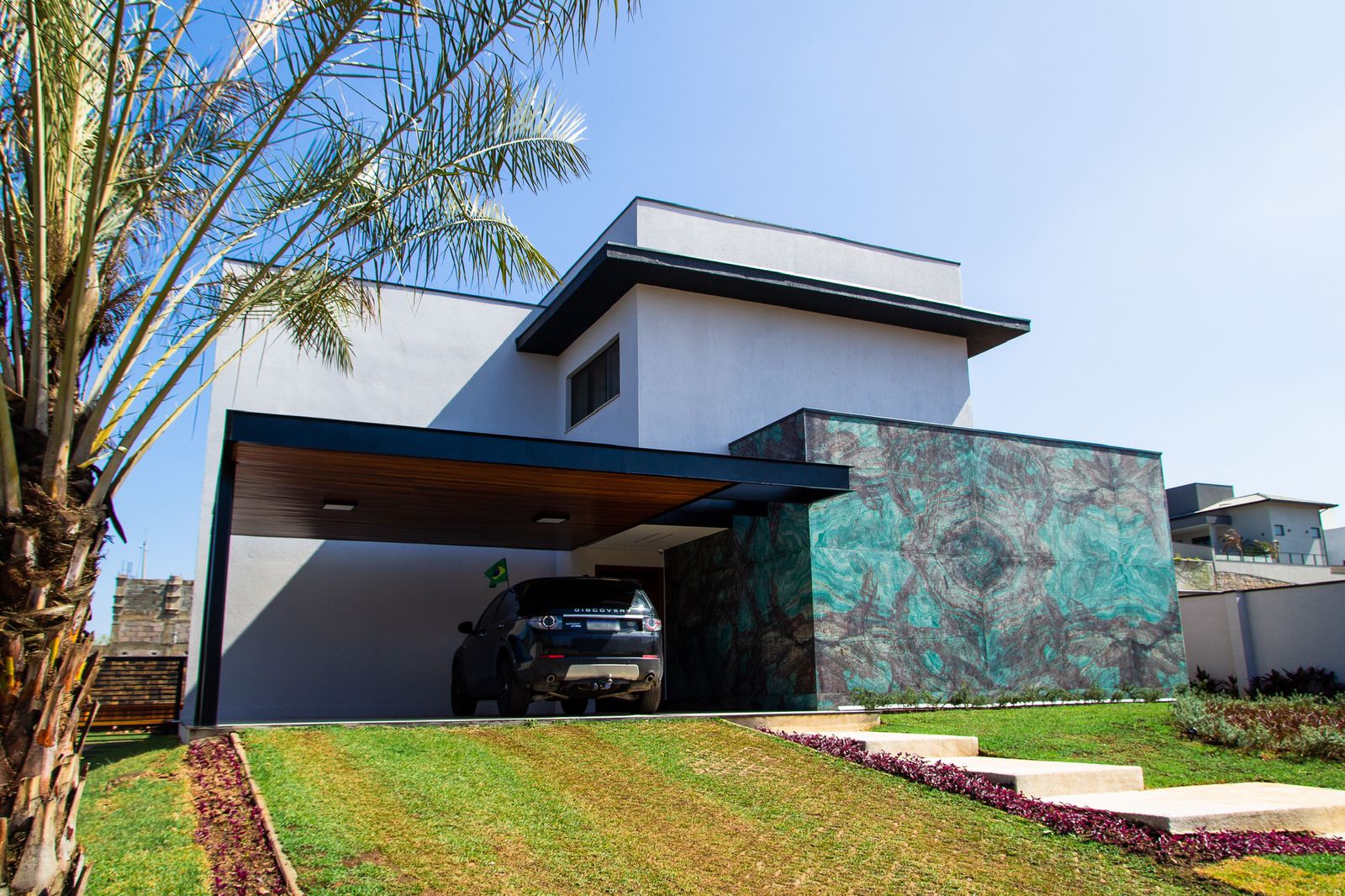 PARADISE BLUE Quartzite Polished Slab