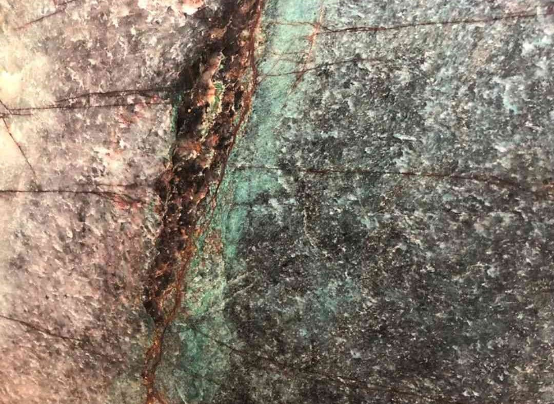 Paradise Blue Quartzite Slab Hawaii Stone Imports