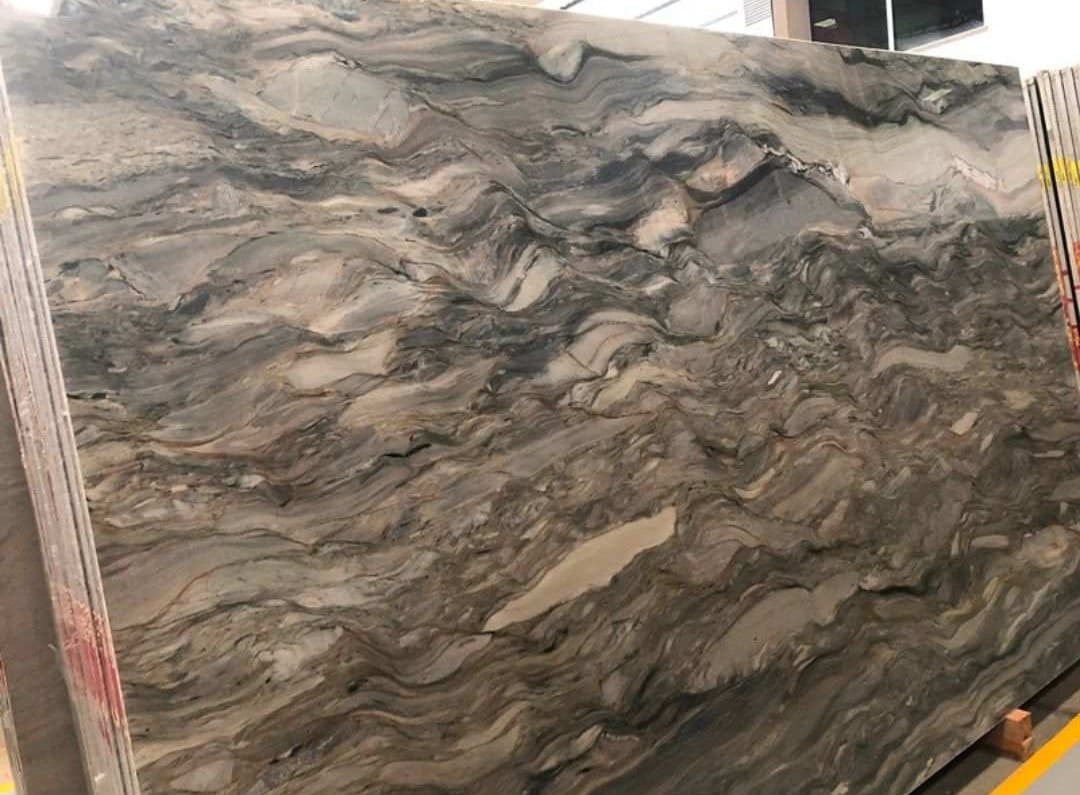 Tahiti Blue Quartzite Slab Hawaii Stone Imports