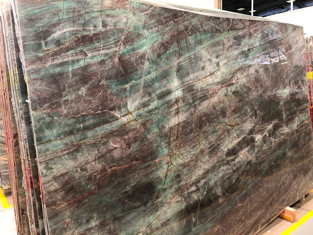 Green Canyon Quartzite Slab Hawaii Stone Imports