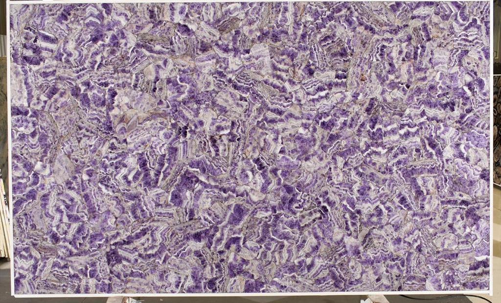 AMETHYST Semi Precious Quartz Polished Slab