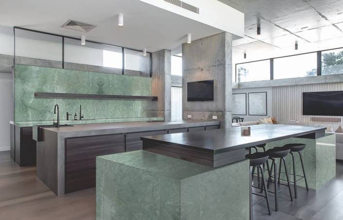 ACQUA Quartzite Polished Slab