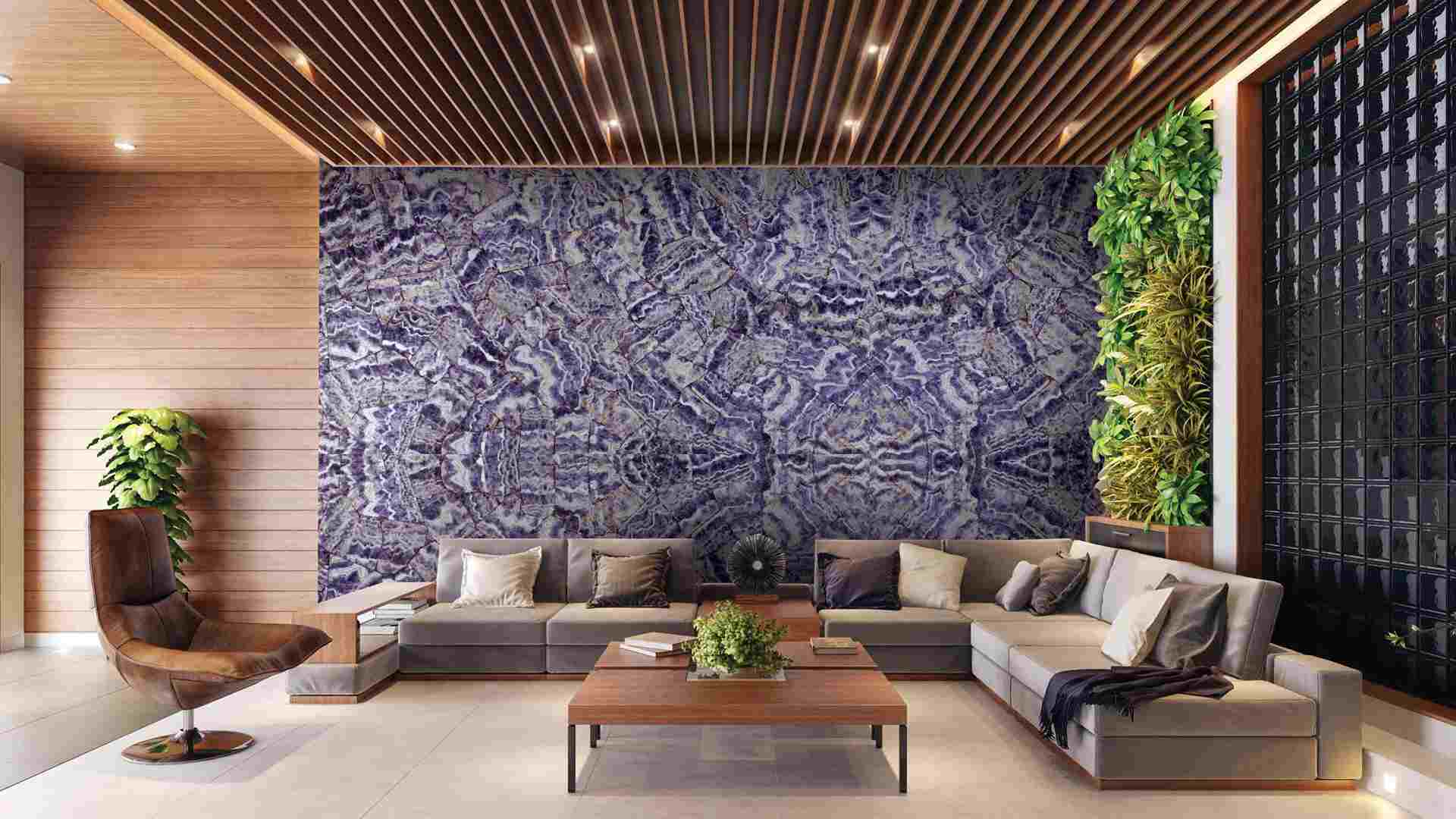 Amethyst Quartz Slab Hawaii Stone Imports