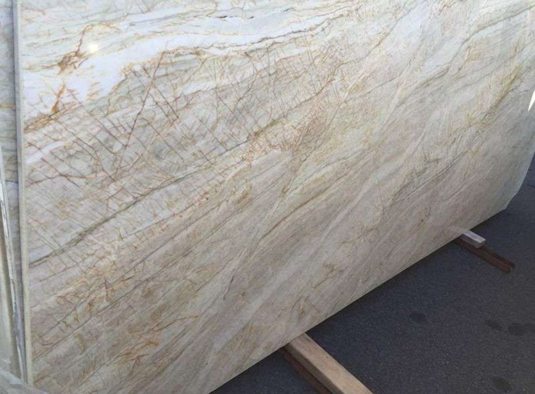 Chateau Blanc Quartzite Slab Hawaii Stone Imports