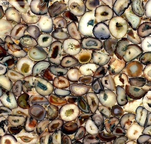 COFFEE Semi Precious Agate Gemstone Polished Slab