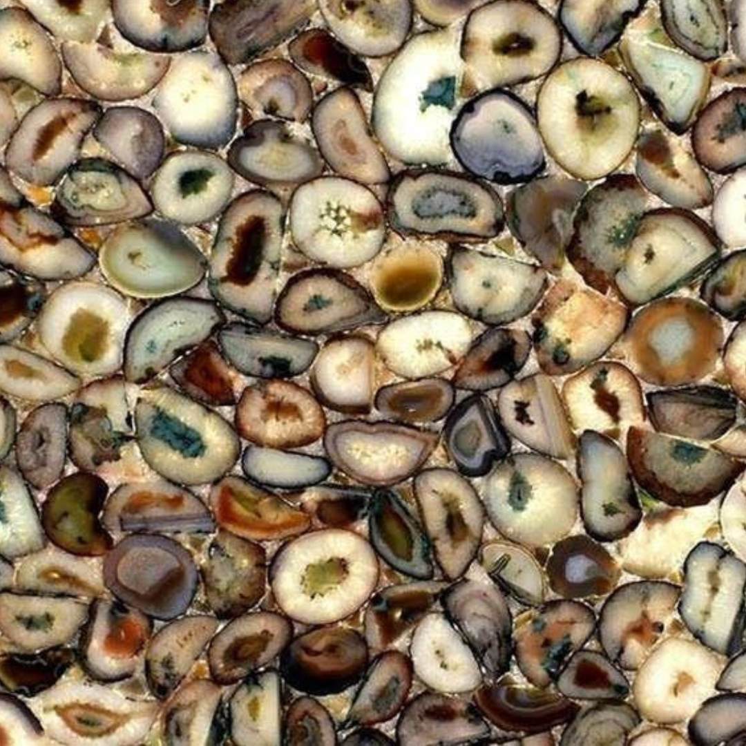COFFEE Semi Precious Agate Gemstone Polished Slab