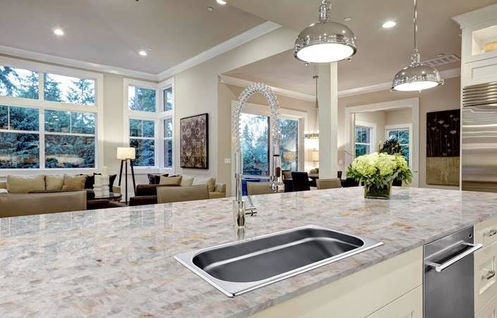 CRYSTAL ORO VECCHIO Semi Precious Quartz Polished Slab