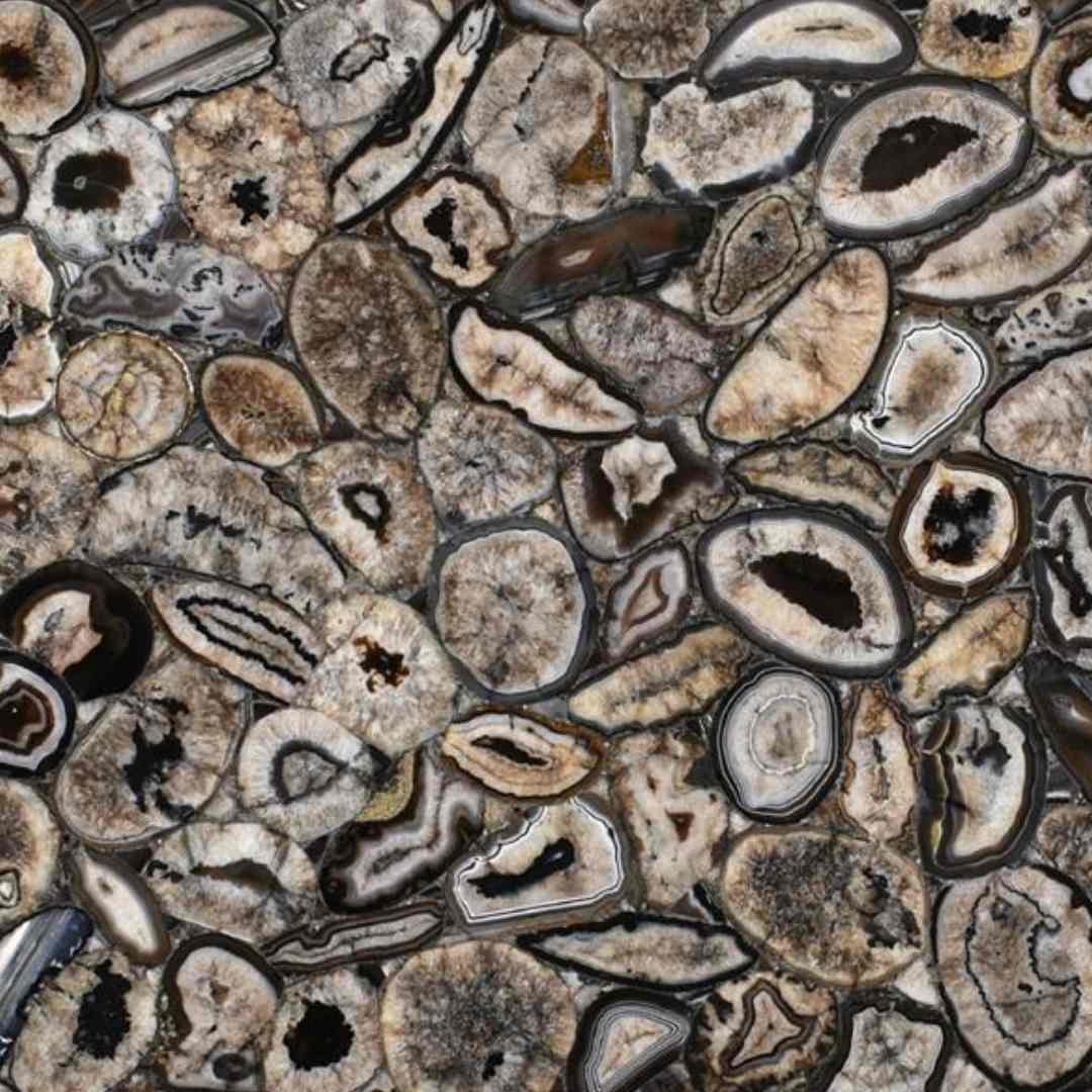 Desmoines Semi-Precious Agate Slab Hawaii Stone Imports