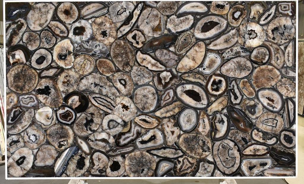 DES MOINES JUMBO Semi Precious Agate Gemstone Polished Slab