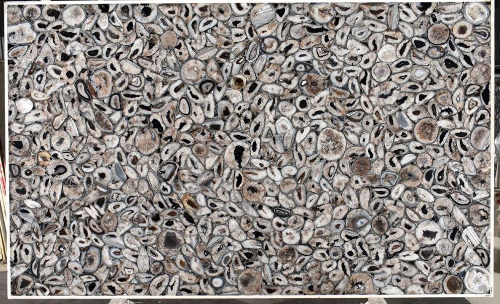 DES MOINES PREMIUM Semi Precious Agate Gemstone Polished Slab
