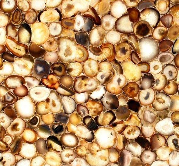 EARTH Semi Precious Agate Gemstone Polished Slab