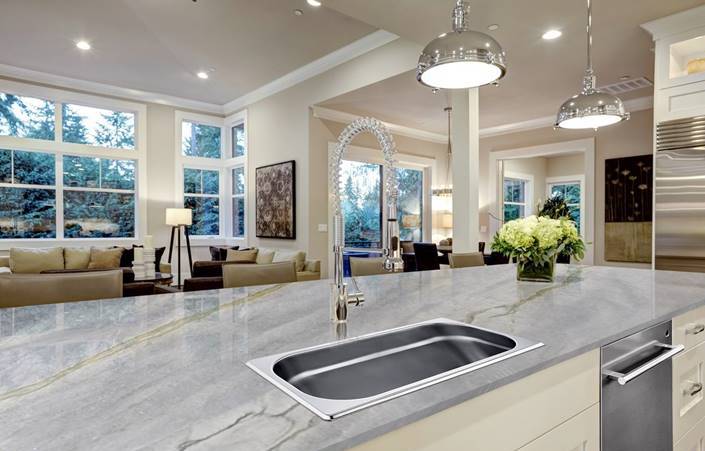 INFINITY BLUE Quartzite Polished Slab