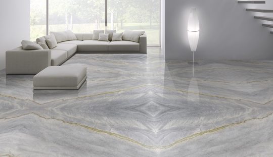 INFINITY BLUE Quartzite Polished Slab