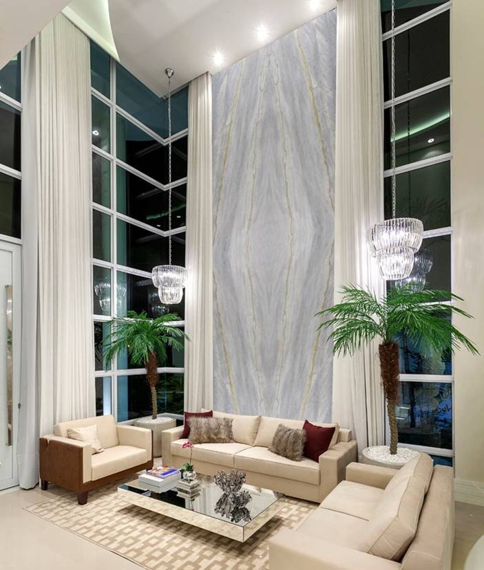 INFINITY BLUE Quartzite Polished Slab