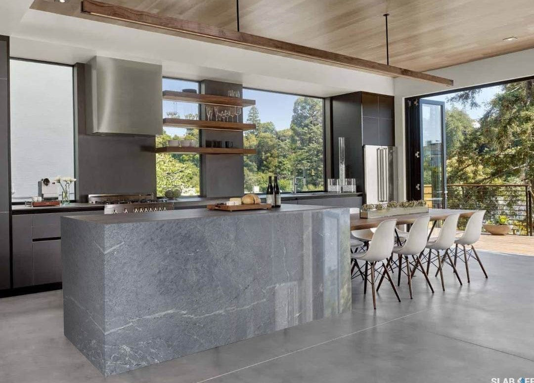 Wolverine Soapstone Slab Hawaii Stone Imports