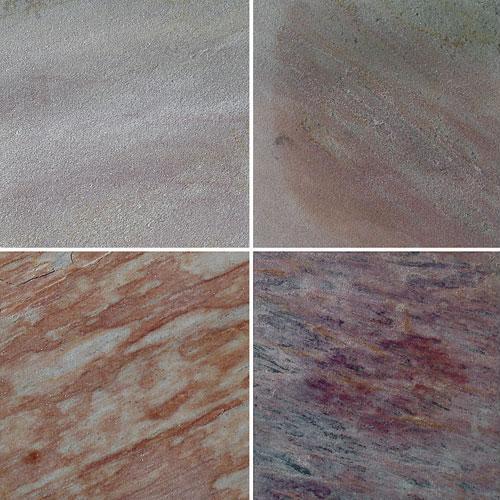 CORAL PINK Quartzite Natural Split-Face Tile