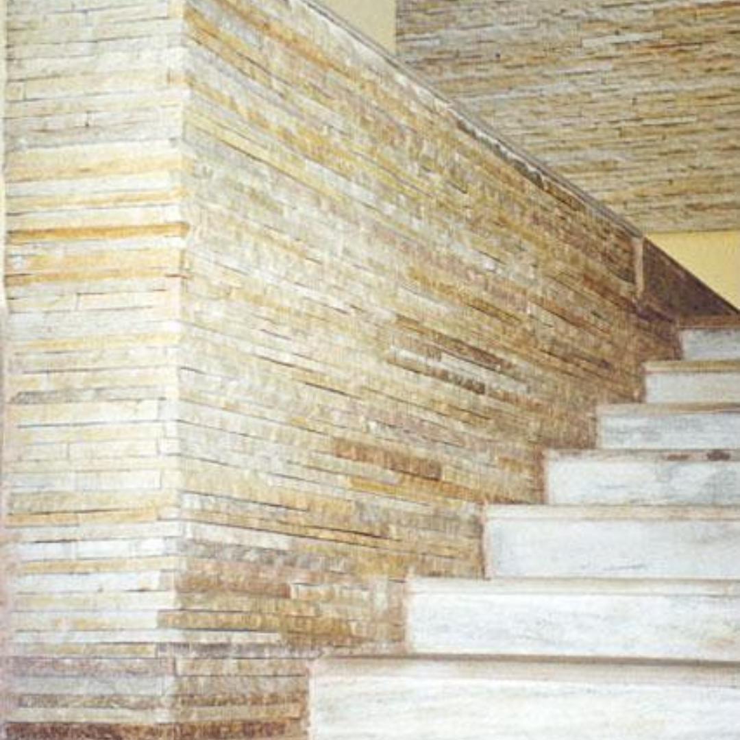 DAFFODIL YELLOW Quartzite Natural Split-Face Wall Veneer