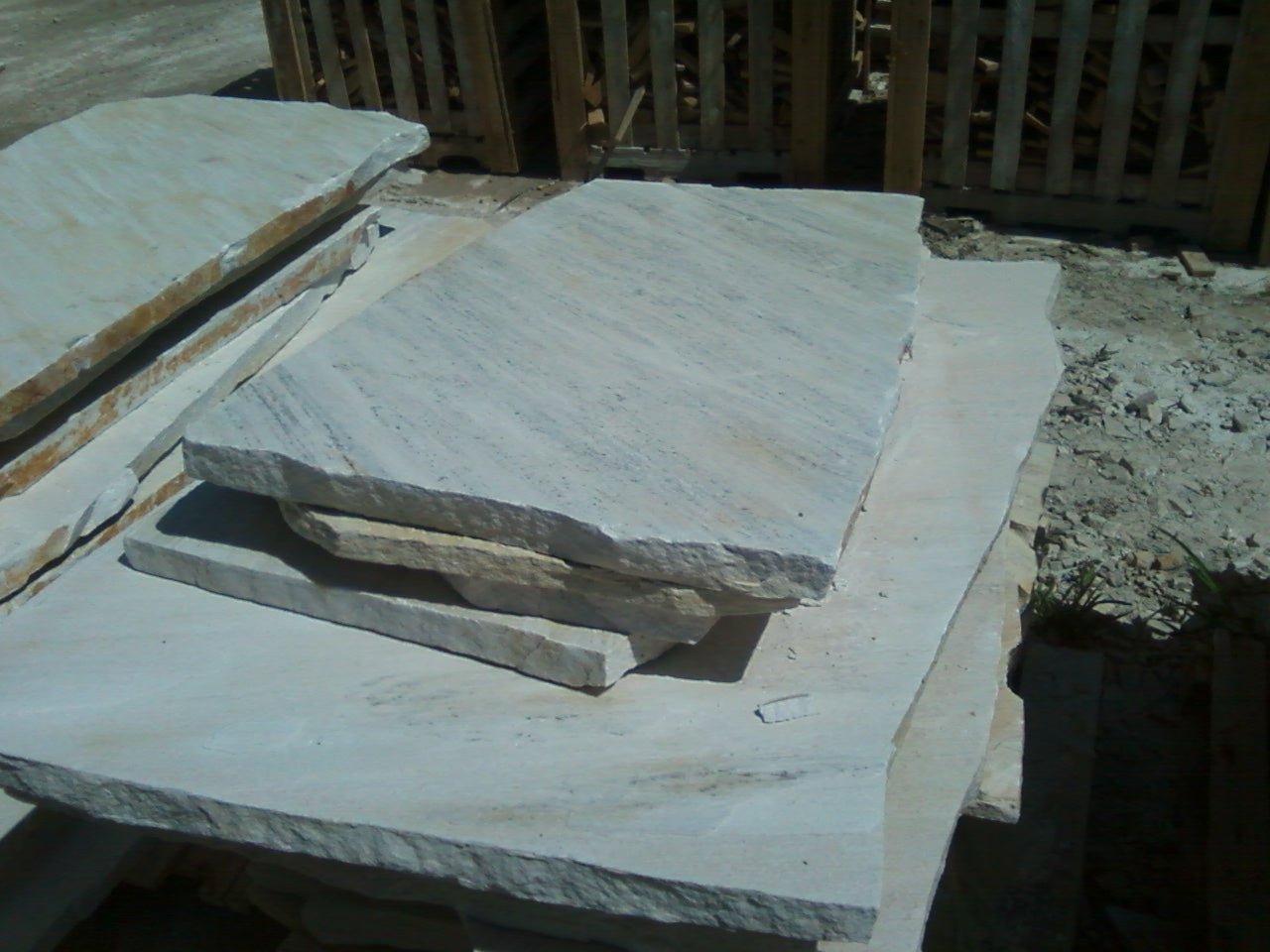 DAFFODIL YELLOW Quartzite Natural Split-Face Rectangle Free Lengths Large Planks Random Edge Paver Flagstone