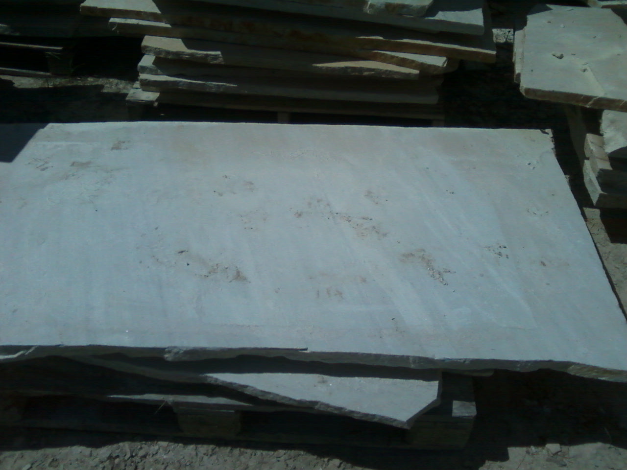 DAFFODIL YELLOW Quartzite Natural Split-Face Rectangle Free Lengths Large Planks Random Edge Paver Flagstone